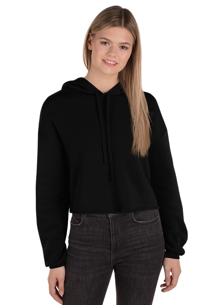 Women's Fleece Crop Hoodie