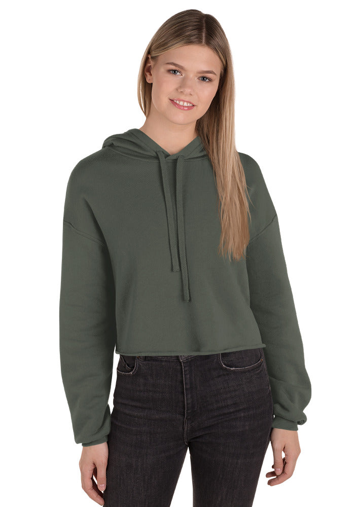 Women's Fleece Crop Hoodie